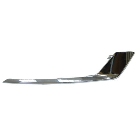 Right Front bumper insert ENERGI; Outer Grille Bezel; Chrome - FORD FUSION 2017-2018