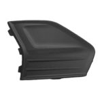 Right Front bumper insert HYBRID; SE; Fog Lamp Opening Cover; w/o Fog Lamps; Textured Black - FORD FUSION 2019-2019