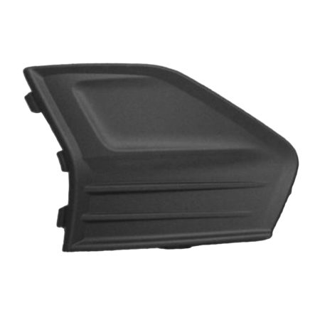 Right Front bumper insert HYBRID; SE; Fog Lamp Opening Cover; w/o Fog Lamps; Textured Black - FORD FUSION 2019-2019