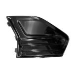 Right Front bumper insert SEL; Fog Lamp Opening Cover; w/o Fog Lamps; Gloss Black - FORD FUSION 2019-2019