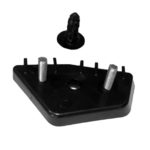 Left Front bumper cover support Conv - FORD MUSTANG 2018-2022