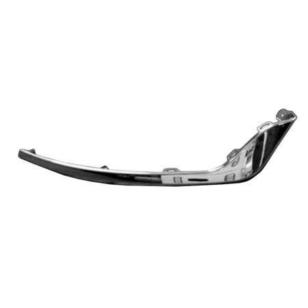 Right Front bumper molding ENERGI; TITANIUM; Chrome - FORD FUSION 2019-2020
