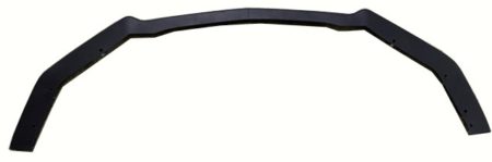 Front bumper spoiler w/o Performance; w/o Sport; Carbon Black - FORD MUSTANG 2018-2022