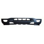 Front bumper valance w/o Super Crew Cab; 4WD; w/fog lamps; w/tow hooks; gray - FORD F-150 1999-2003
