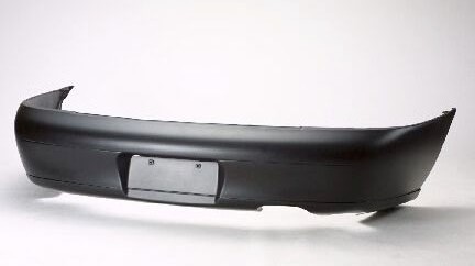 Rear bumper cover 4dr sedan; prime - MERCURY TRACER 1997-1999