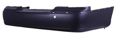 Rear bumper cover w/Rear Object Sensors; prime - LINCOLN TOWN CAR 2003-2005