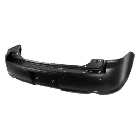 Rear bumper cover w/Turbo; w/o Towing Pkg; w/Rear Object Sensor; Dual Exh - FORD FLEX 2010-2019