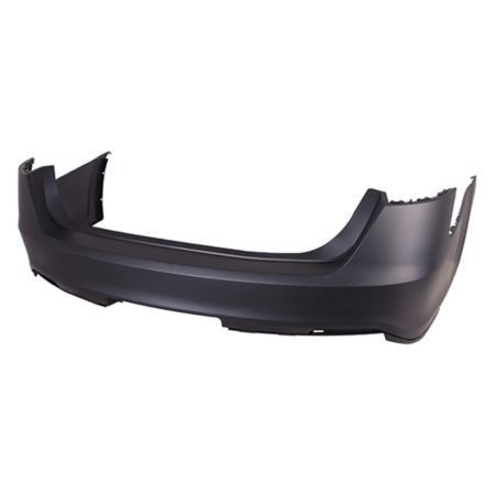 Rear bumper cover POLICE; w/o Rear Object Sensors; prime - FORD POLICE INTERCEPTOR SEDAN 2013-2019