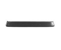 Rear bumper face bar except step type; w/pad; black - FORD E-150 CLUB WAGON 2003-2005