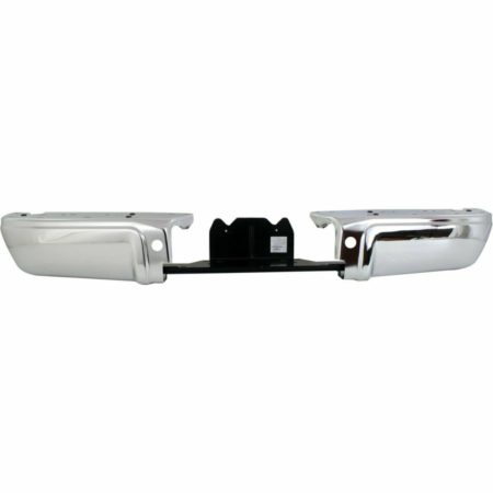 Rear bumper face bar bright; w/o rear object sensor - FORD F-350 SUPER DUTY 2008-2010
