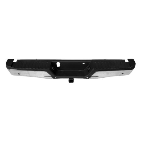 Rear bumper assembly w/Rear Parking Aid; w/Towing Pkg; w/Max Towing; Chrome - FORD F-150 2015-2020