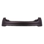 Rear bumper cover upper w/o Rear Object Sensors; prime - FORD EDGE 2011-2014