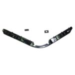 Left Rear bumper cover support Side Cover Reinforcement; From 10-15-09 - FORD MUSTANG 2010-2014