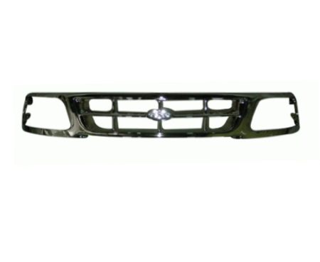 Grille assy w/bright trim - FORD F-150 1997-1998