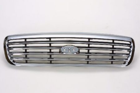 Grille assy base model/LX/Police; black & bright - FORD CROWN VICTORIA 1998-2011