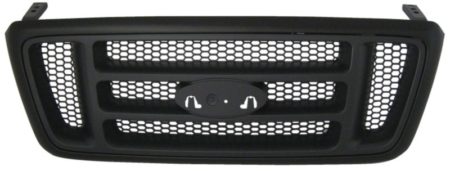 Grille assy except Heritage; STX/FX4; bar design; black - paint to match - FORD F-150 2004-2008