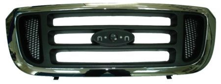 Grille assy Black Bars; Chrome - FORD RANGER 2004-2005