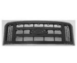 Grille assy XL; w/o Chrome Pkg - FORD F-250 SUPER DUTY 2008-2010