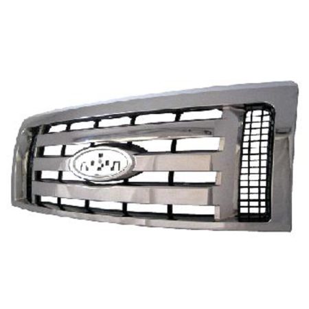 Grille assy XLT; Chrome - FORD F-150 2009-2012