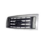 Grille assy FX4|STX; Textured Horizontal Bars; Smooth Frame; PTM - FORD F-150 2009-2014