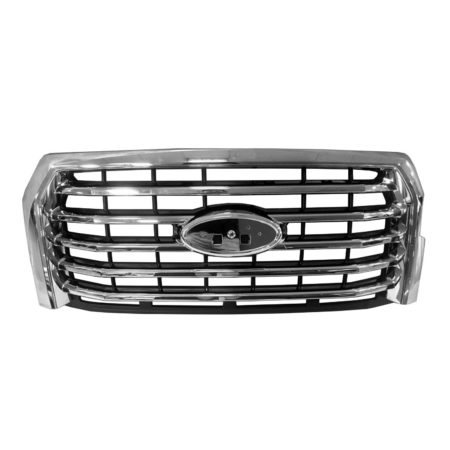Grille assy Billet Style; Chrome No. 3 - FORD F-150 2015-2017