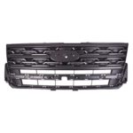 Grille assy XLT; w/Sport Appearance Pkg; Dark Gray Mldg - FORD EXPLORER 2018-2019