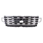 Grille assy XLT|MAX XLT; w/o Front View Camera - FORD EXPEDITION 2018-2020