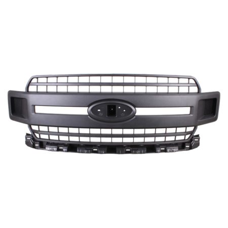 Grille assy XL; Matte Black - FORD F-150 2018-2020