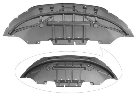 Lower engine cover V6; Coupe - FORD MUSTANG 2015-2017