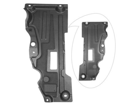 Lower engine cover 2.7L TURBO; AWD; 2 Piece Design; LH - LINCOLN NAUTILUS 2019-2022