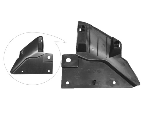 Lower engine cover S|SE|SEL|PLATINUM|TITANIUM; Air Deflector; RH – FORD