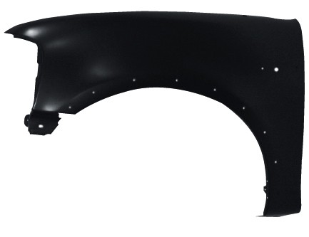 Left Front fender assy Eddie Bauer; w/wheel opening moldings - FORD EXPEDITION 1997-1999