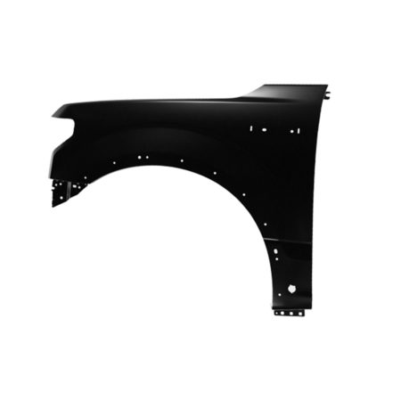 Left Front fender assy w/Wheel Opening Moulding; w/Active Park Assist - FORD F-150 2015-2020