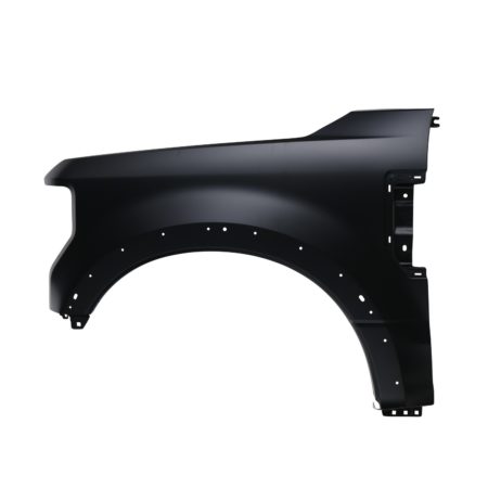 Left Front fender assy w/Wheel Opening Moulding; Aluminum - FORD F-350 SUPER DUTY 2020-2022