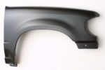 Right Front fender assy XL/XLT/Sport; w/small wheel lip molding; w/holes already drilled - FORD EXPLORER 1998-1998