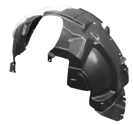 Left Front fender inner panel 1.0L; FWD/AWD; MAT: PE/Vacuum Form; OEM: PP/Injection - FORD ECOSPORT 2018-2021