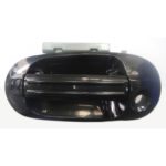 Left Front door handle outer smooth finish; black - paint to match - FORD EXPEDITION 2003-2006