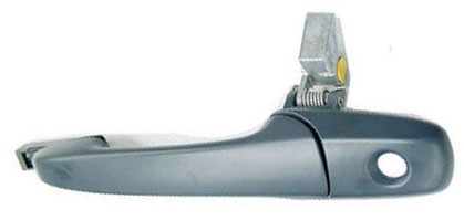 Left Front door handle outer black; smooth; plastic - FORD MUSTANG 2005-2009