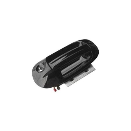 Right Front door handle outer smooth finish; black - paint to match - FORD EXPEDITION 2003-2006