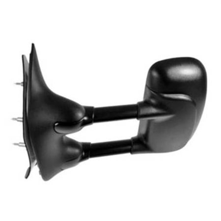 Left Mirror outside rear view manual; telescoping double swing - FORD E-150 2003-2014