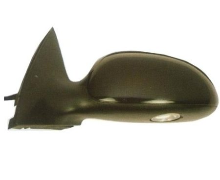 Left Mirror outside rear view fixed design; non-heated power remote; w/puddle lamp; black - MERCURY SABLE 2002-2007
