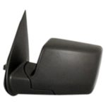 Left Mirror outside rear view Power; w/o Puddle Lamps; w/Cover; Black - FORD EXPLORER 2006-2010