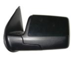 Left Mirror outside rear view Power; Non-Heated; w/Cover; PTM - FORD EXPLORER SPORT TRAC 2007-2010