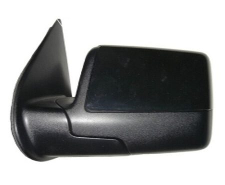 Left Mirror outside rear view Power; Non-Heated; w/Cover; PTM - FORD EXPLORER SPORT TRAC 2007-2010
