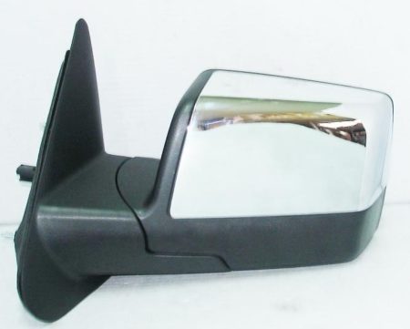 Left Mirror outside rear view Power; Chrome - FORD RANGER 2006-2007
