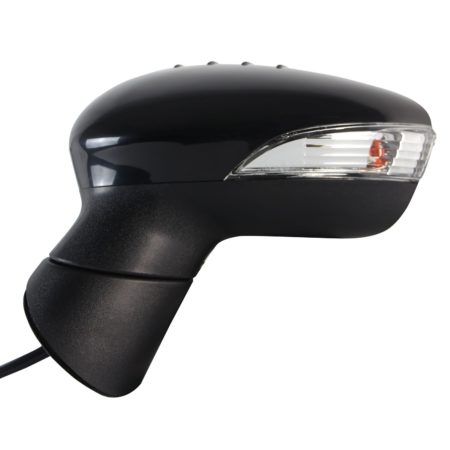 Left Mirror outside rear view Non-Heated; w/Signal Lamp; w/Blind Spot Detection; PTM - FORD FIESTA 2014-2019