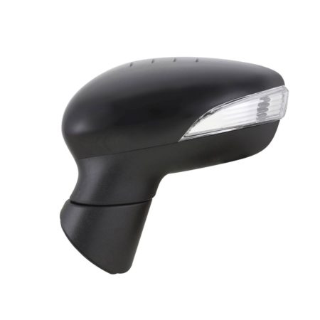 Left Mirror outside rear view Heated; w/Signal Lamp; w/Cover; PTM - FORD FIESTA 2011-2019