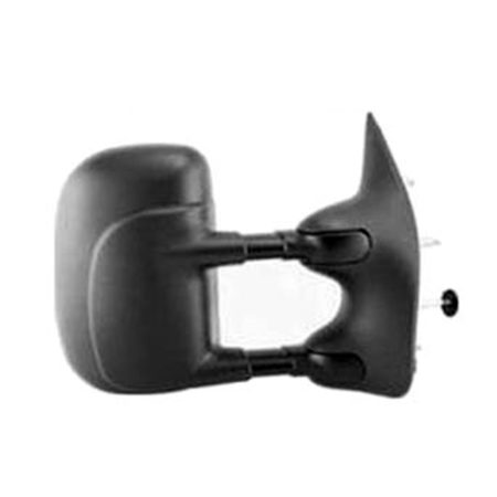 Right Mirror outside rear view manual; telescoping double swing - FORD E-150 CLUB WAGON 2003-2005