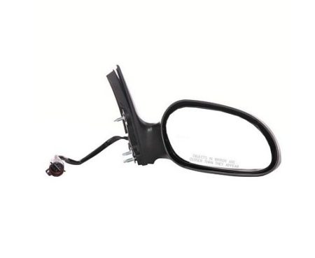 Right Mirror outside rear view fixed design; non-heated power remote; w/puddle lamp; black - MERCURY SABLE 2002-2007