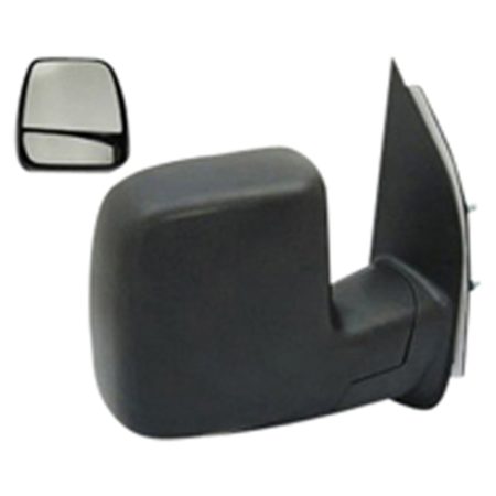 Right Mirror outside rear view manual; dual glass mirror - FORD E-150 CLUB WAGON 2003-2005